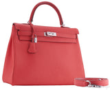 Kelly 35 Capucine Togo PHW