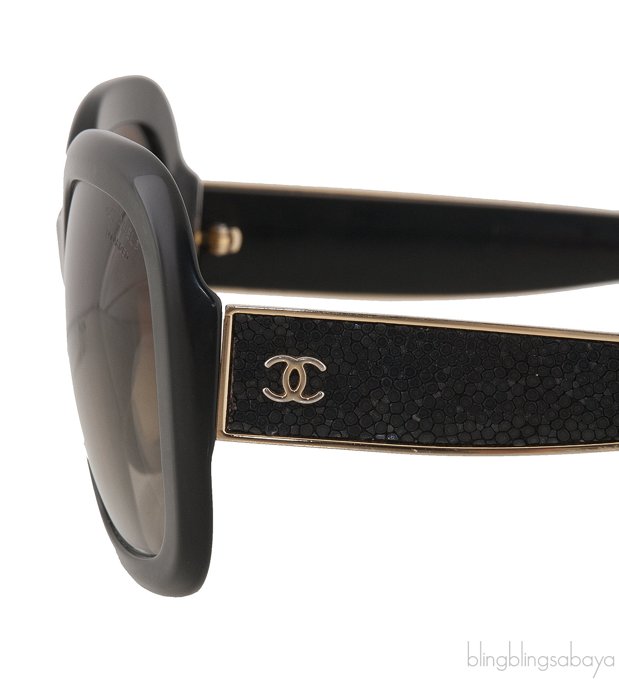 Square Frame Black Sunglasses