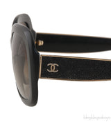 Square Frame Black Sunglasses