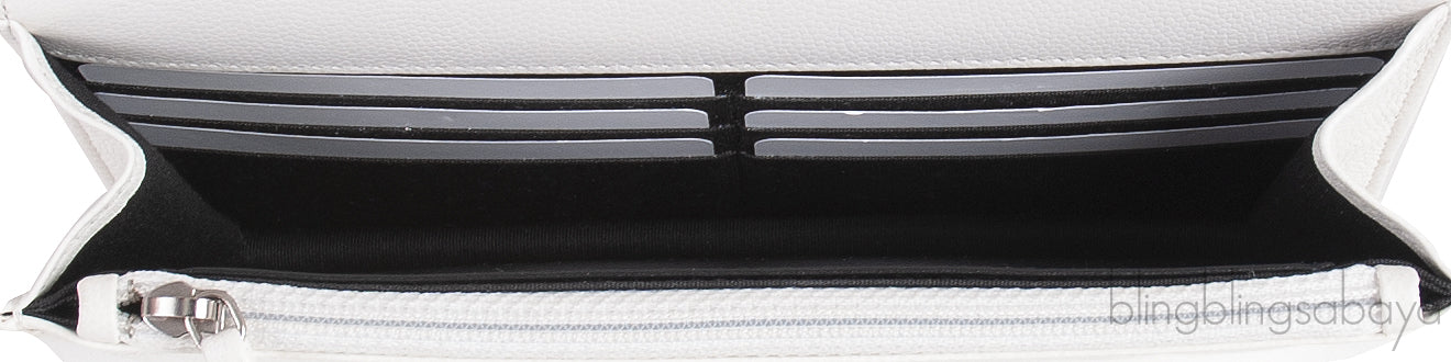 Chanel White Caviar Quilted My Everything WOC Bag