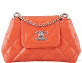 Coco Shine Accordion Patent Mini Bag