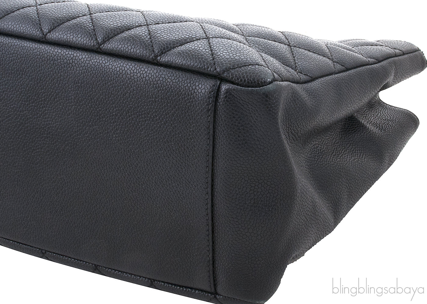 Black Caviar Shopping Tote