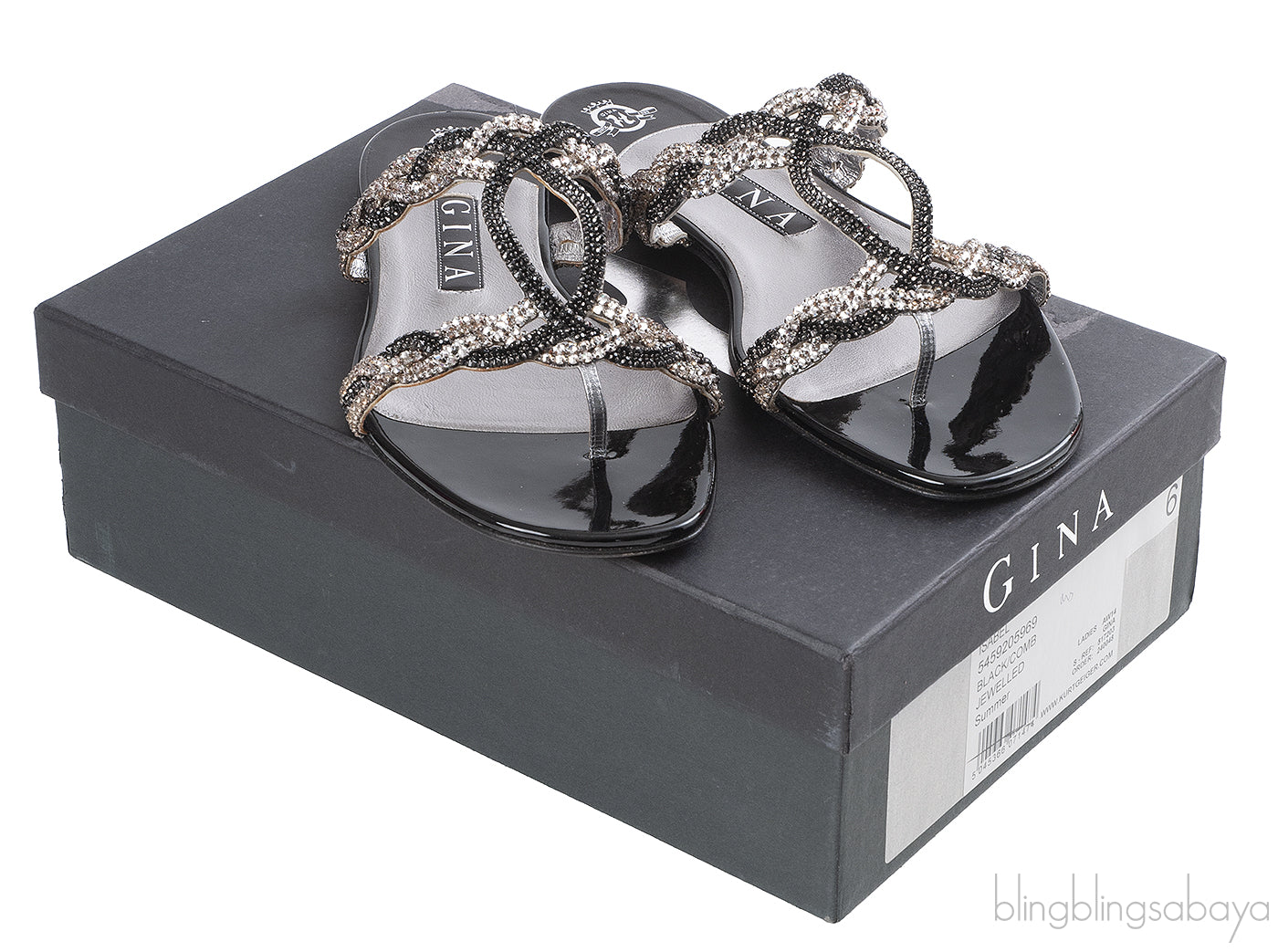 Gina Isabel Jewelled Flat