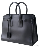 So Black Small Tenax Sac de Jour Tote Bag