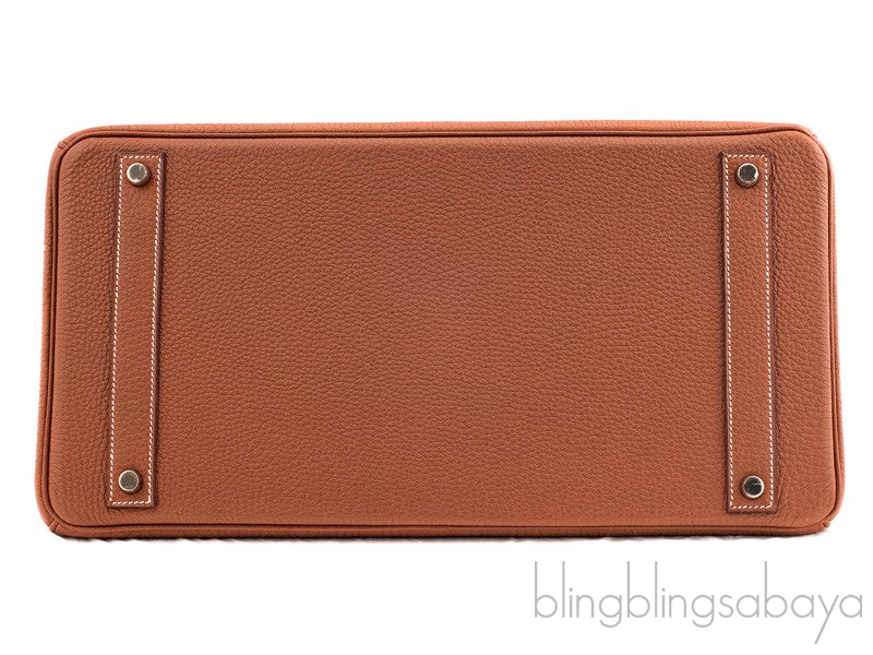 Birkin 40 Gold Taurillon Clem
