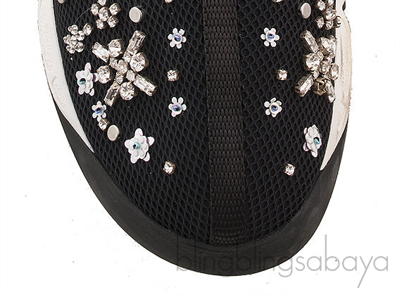Black Dior Fushion Sneakers