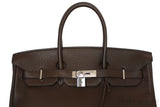 Birkin 35 Chocolate Taurillon Clem