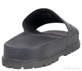 Pursuit Track Leather Slides