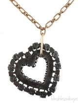 Emerald Crystal Heart Necklace