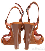 Brown Strappy Sandals