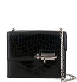 Verrou Chaine Mini Crocodile Bag
