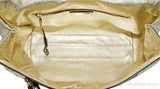 Miss Sicily Metallic Gold Snakeskin Bag
