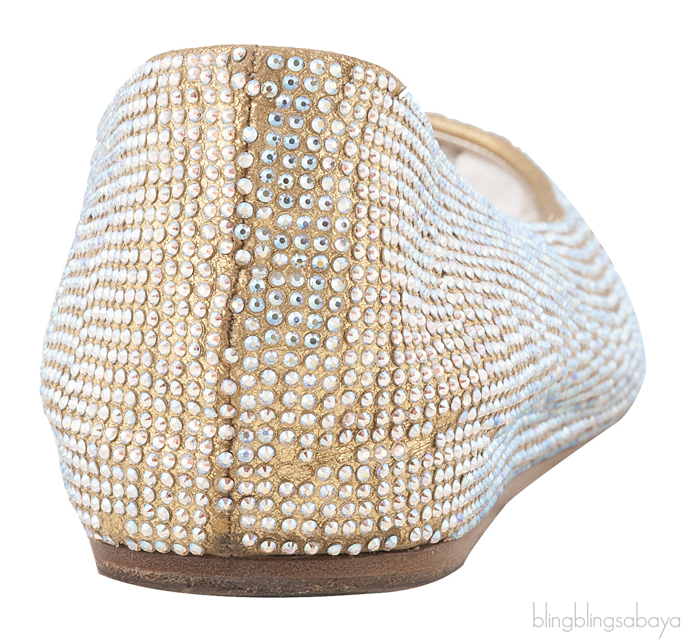 Crystal Embellished Ballet Flat