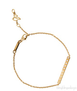 Ice Cube YG Diamond Bracelet