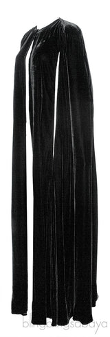 Black Velvet Cape