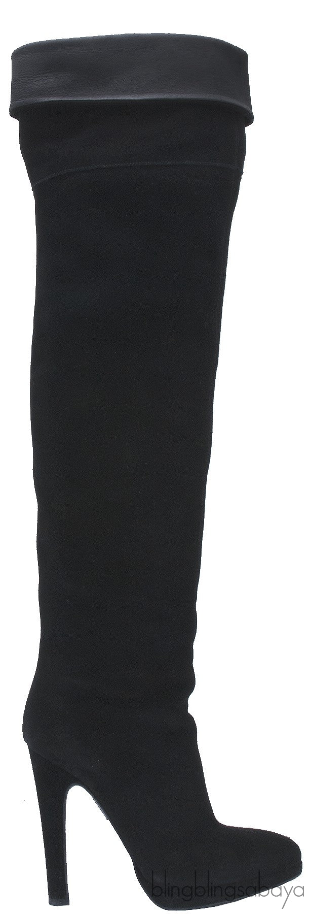 Black Over-the-knee High Boots