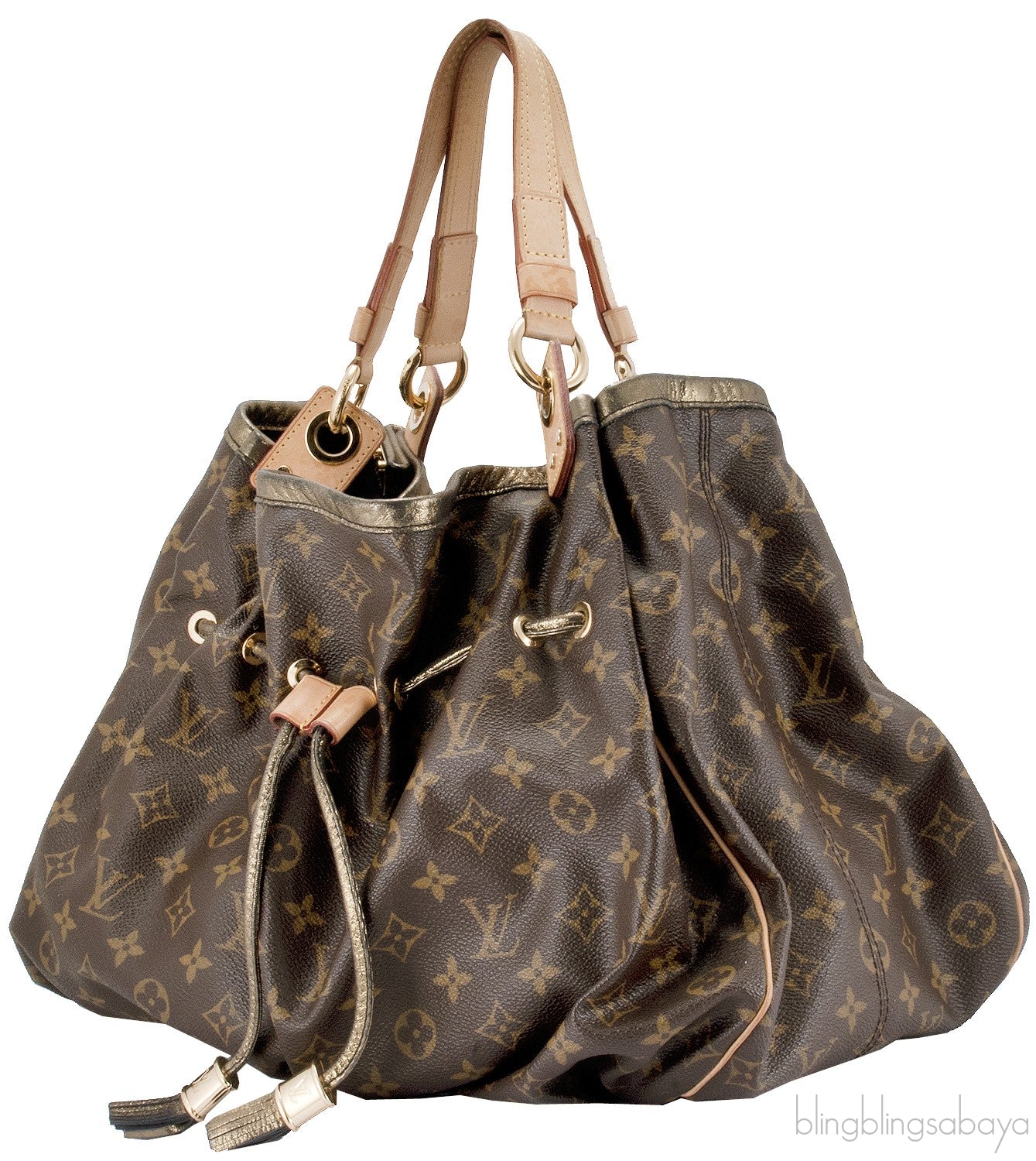 Irene Monogram Canvas Tote