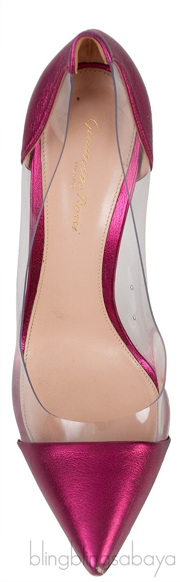 Metallic Purple PVC Plexi Pump