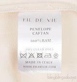 Penelope Tasseled Caftan Dress