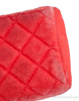 Chanel Small Velvet Clutch w/ Chain