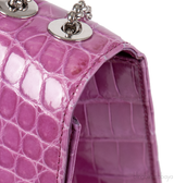 Tiffany & Co. Purple Cornelia Crocodile Shoulder Bag