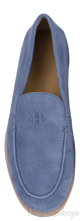 Hermes Low Loafer Blue Jean