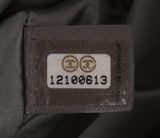 Metallic Gold Perforated Drill Flap Bag