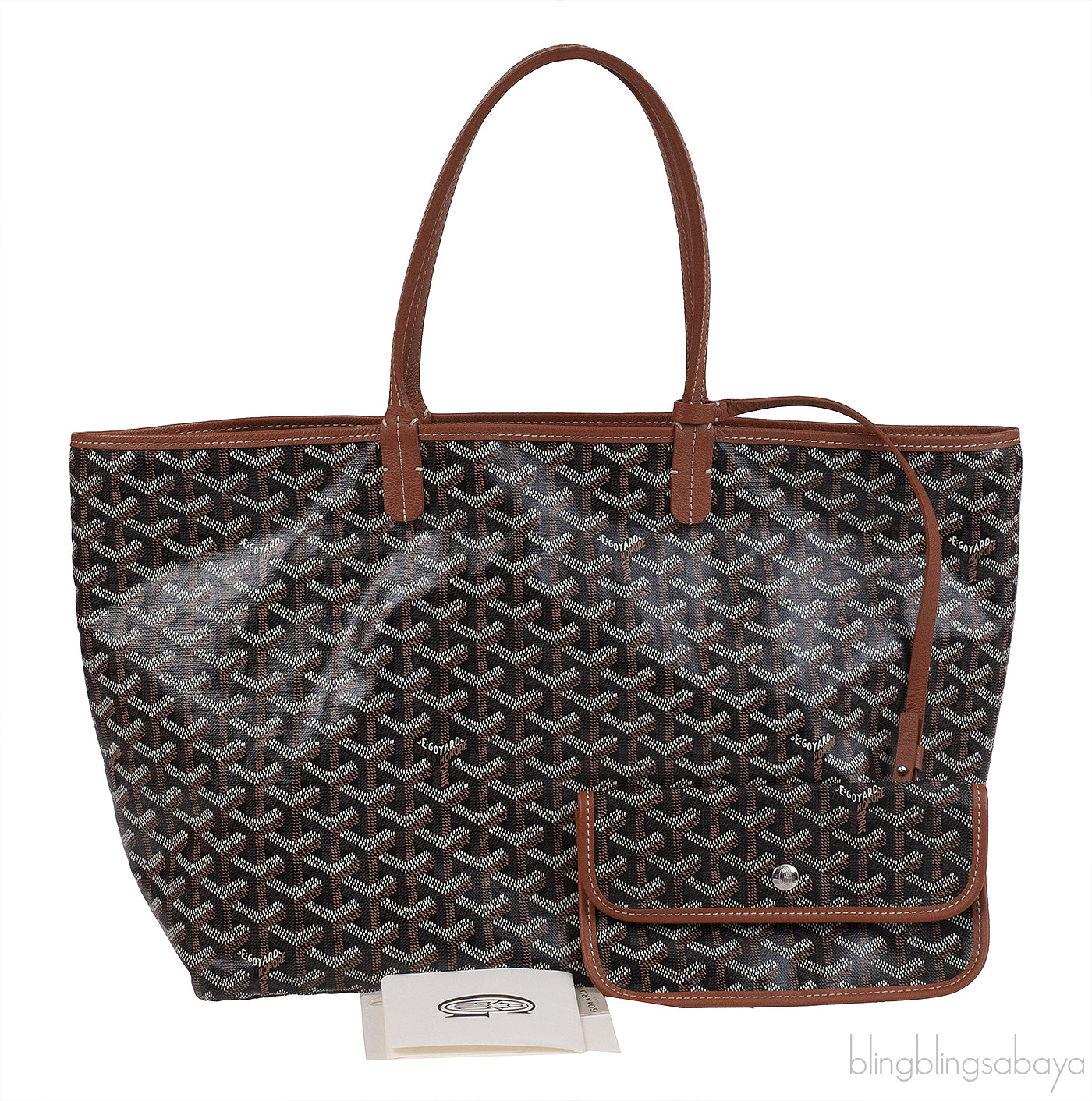 Goyard Saint Louis PM Tote Bag Goyardine Canvas