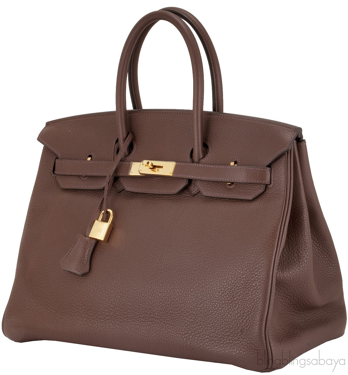Birkin 35 Choco Brown Togo GHW