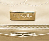 Jumbo CC Beige Crocodile Bag