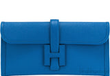 Jige Elan Clutch Blue Izmir