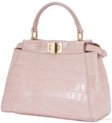 Mini Baby Pink Crocodile Peekaboo