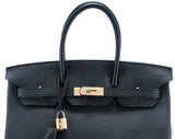 Birkin 35 Black Togo GHW