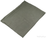 Logomania Green Cashmere Shawl
