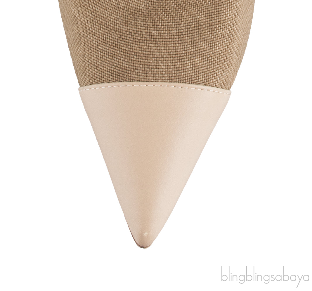 Brecon Contrast Trim Canvas Pumps