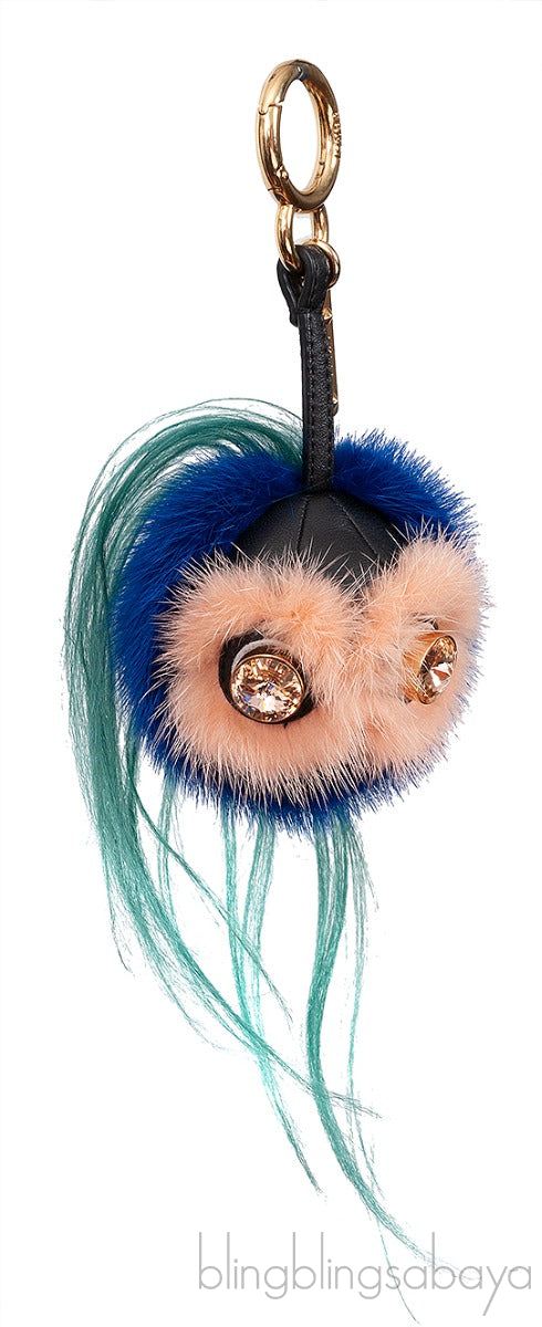 Bird Mohawk Monster Charm