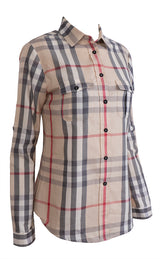 Burberry Brit Checkered Long Sleeve Shirt S