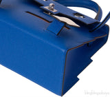 \"Quelle Idolle\" Picto Kelly Doll Blue Royale Nata Gold Blue Indigo Epsom PHW