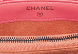 Velvet Orange Small Clutch w/ Chain