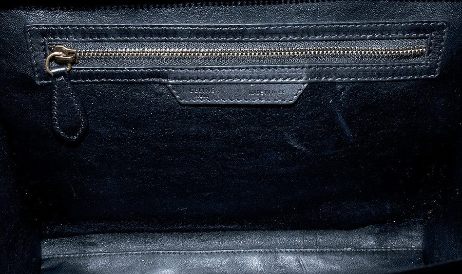 Mini Luggage Blue Python