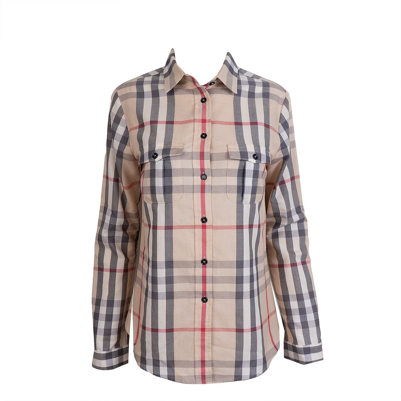 Burberry Brit Checkered Long Sleeve Shirt S