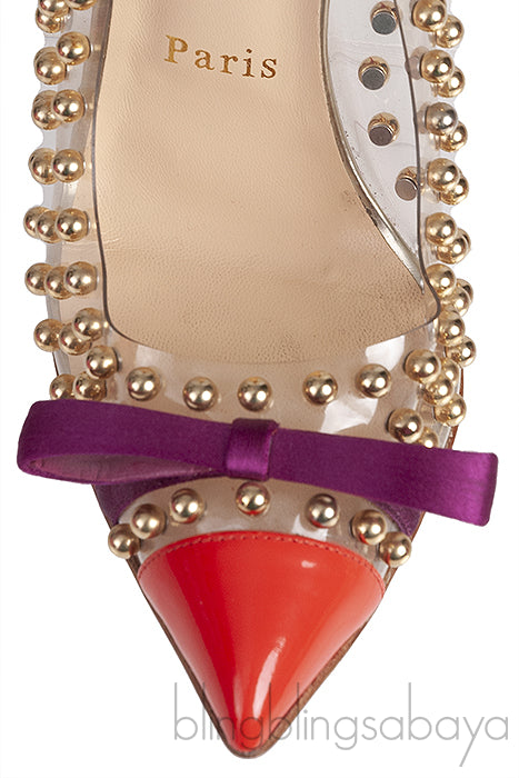 Bille et Boule 100 Patent PVC Leather Pump