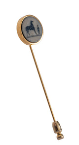 Hermes Corozo Pin Brooch
