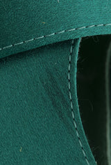 Tartonacri Emerald Satin Heels