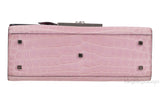 Moynat Rejane PM Pink Nilo Crocodile