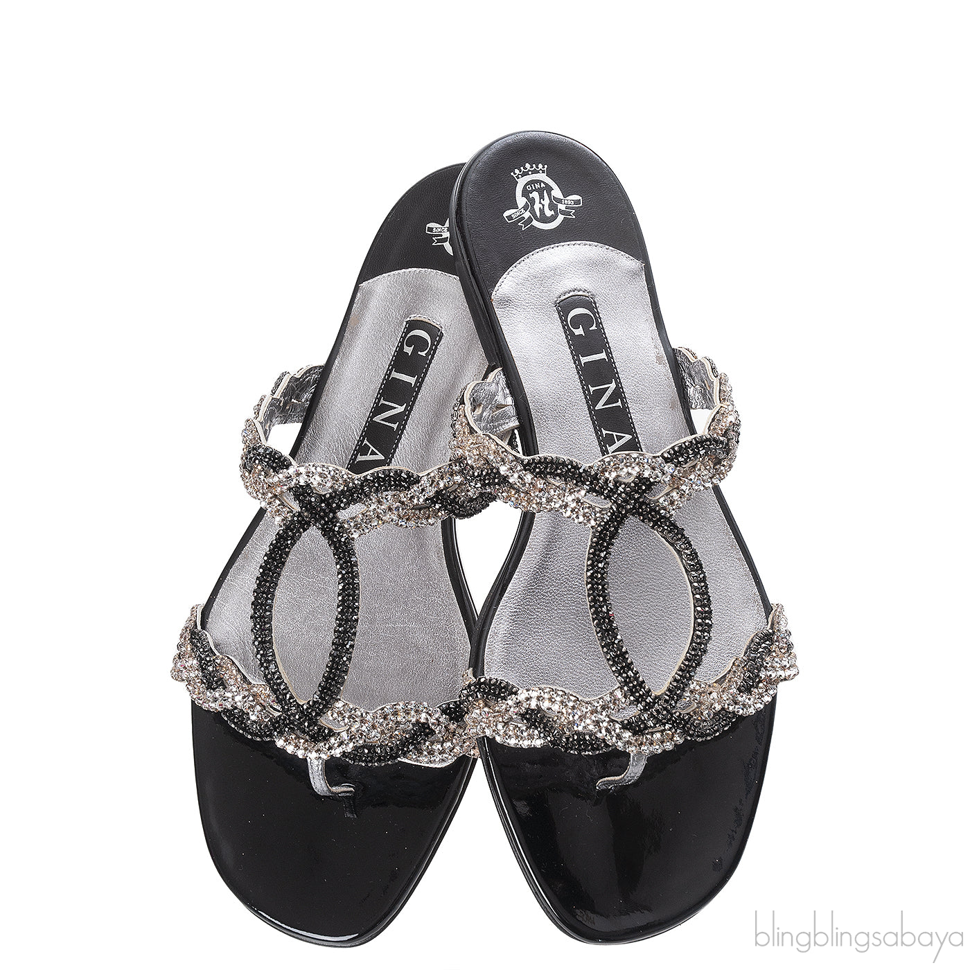 Gina Isabel Jewelled Flat
