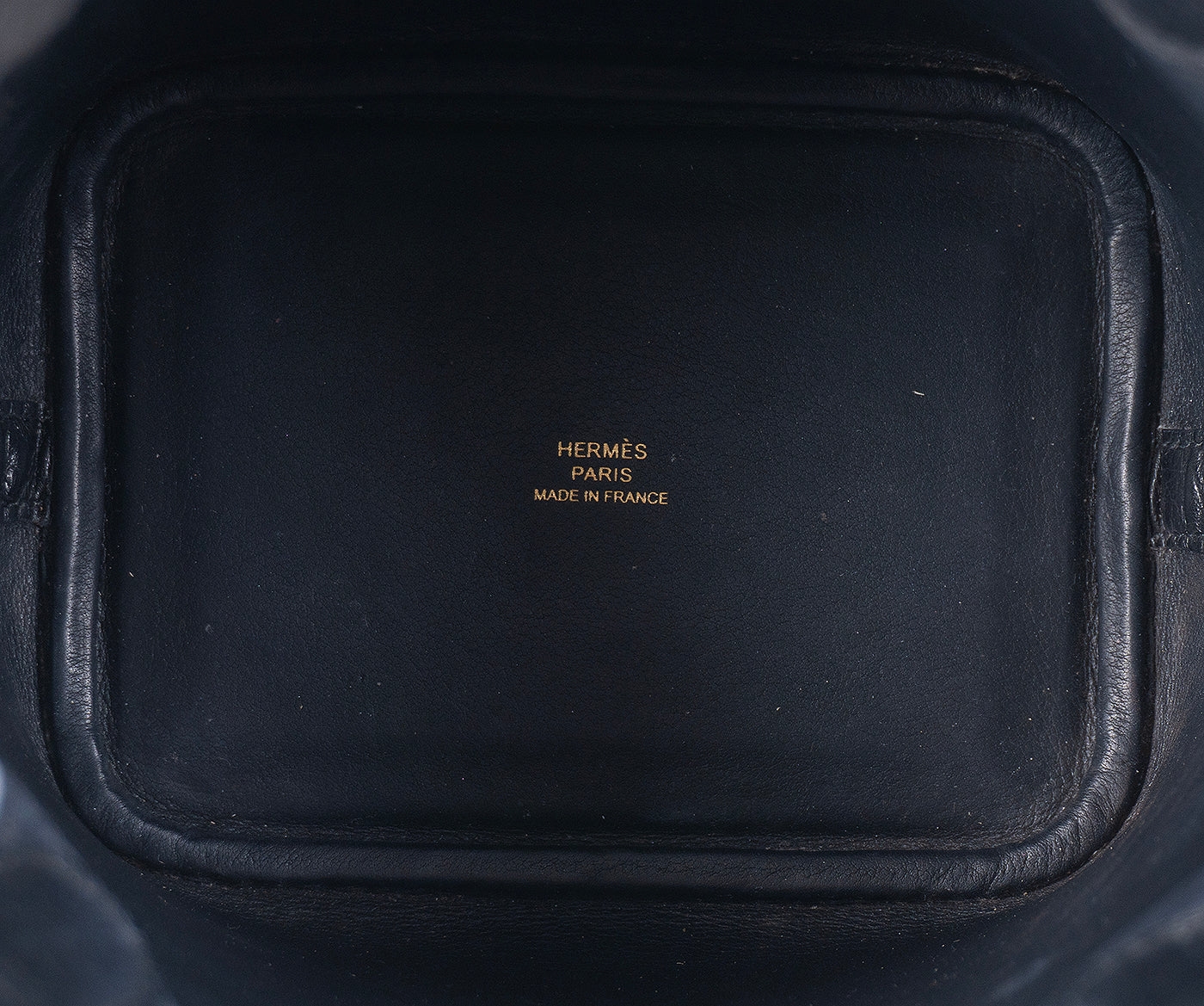 Hermes Picotin Lock 14 Black Ostrich Bag GHW