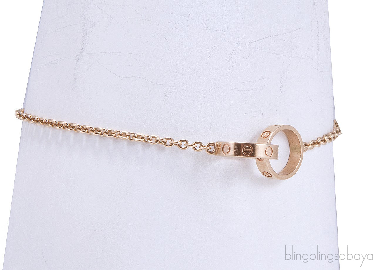 Rose Gold LOVE Bracelet