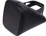 Hermes Picotin Lock 14 Black Ostrich Bag GHW