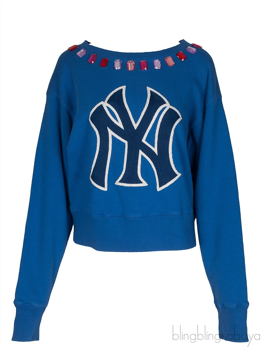 NY Crystal Embellished Sweater